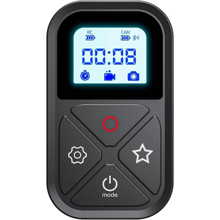 Smart WiFi дистанционно управление, за GoPro Hero 12/11/10/9/8/MAX, черно