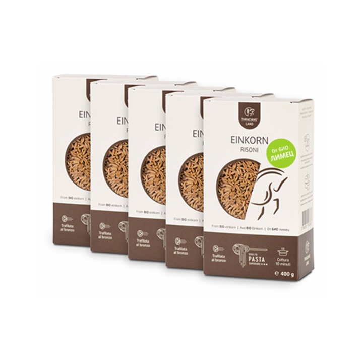 Комплект паста Ризони (Арпа) от БИО лимец Земята на траките, 5 броя