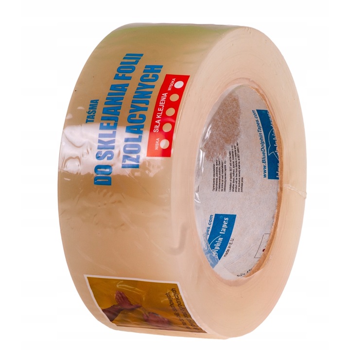 Banda, Blue Dolphin, 48mm x 20m, Transparent