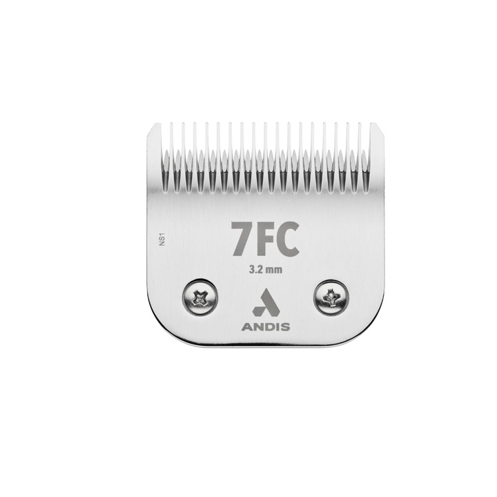 Lama de tuns animale din otel inoxidabil 7FC, ANDIS, 3.2 mm