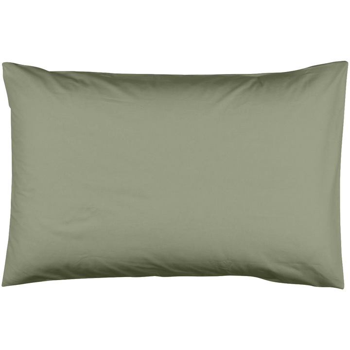 Калъфка за възглавница Dilios, 50х70 см, 100% памук ранфорс, 144TC, Зелен