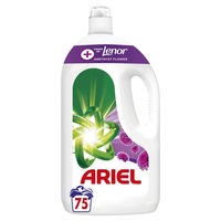 Detergent lichid Ariel +Touch Of Lenor Amethyst Flowr,75 spalari, 3.75L