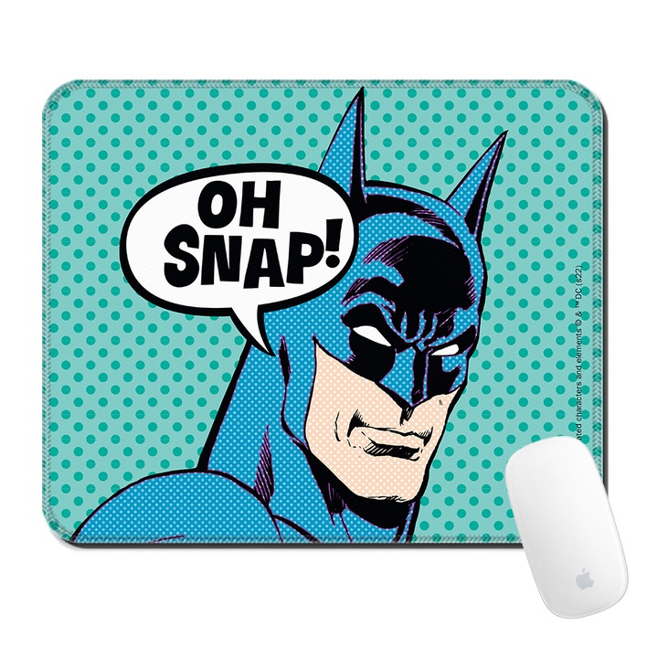 Mousepad, Ert Group, Model Batman, 19 x 23 cm, Multicolor