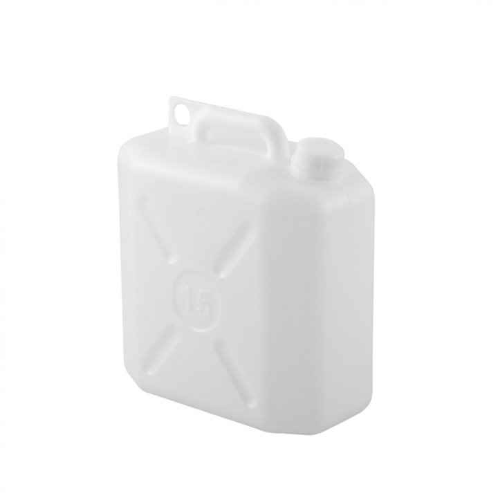 Canistra din plastic, Plastor Trading, 15 litri, alba