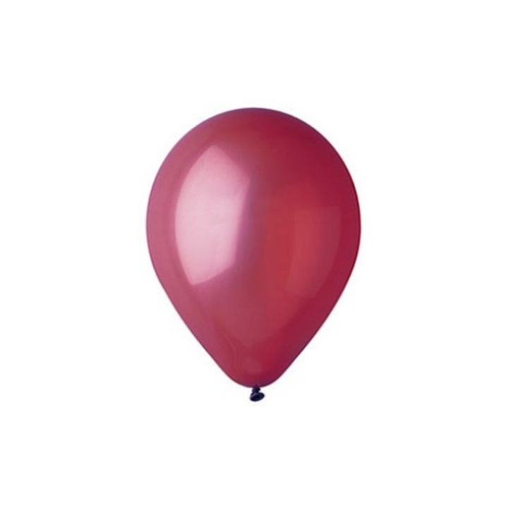 Set 100 baloane visiniu 26 cm, Gemar