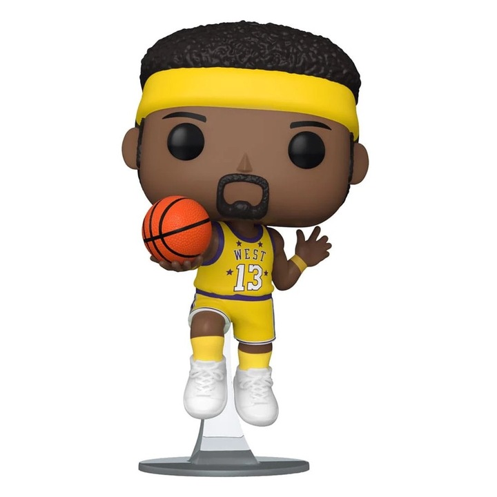 Figura - Pop! Kosárlabda – NBA All-Stars – Wilt Chamberlain (1973), sárga, 9 cm