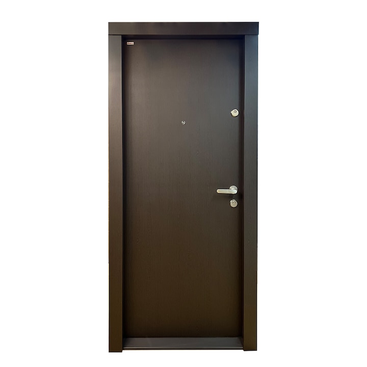 Usa metalica apartament, izolatie 34 db, Maco Wenge Lisa, 202 x 88 x 13 cm