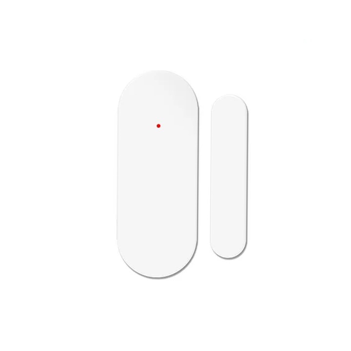 Senzor de miscare magnetic pentru geamuri si usi, compatibil cu sistemul de securitate cu alarma