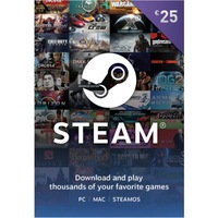 Card Steam Wallet 25 Euro Cd-Key ( Scop Multiplu)