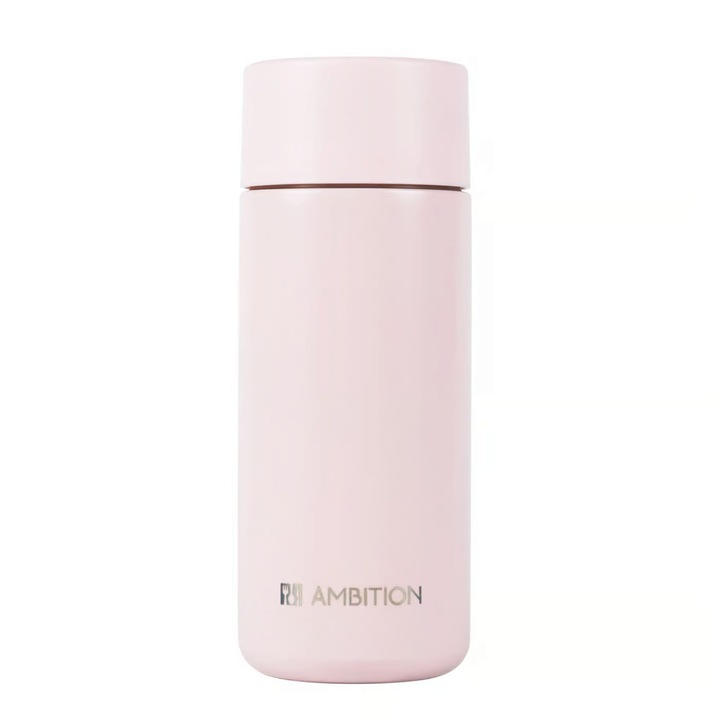 Cana termos Ambition Calido, 400ml, roz, invelis ceramic