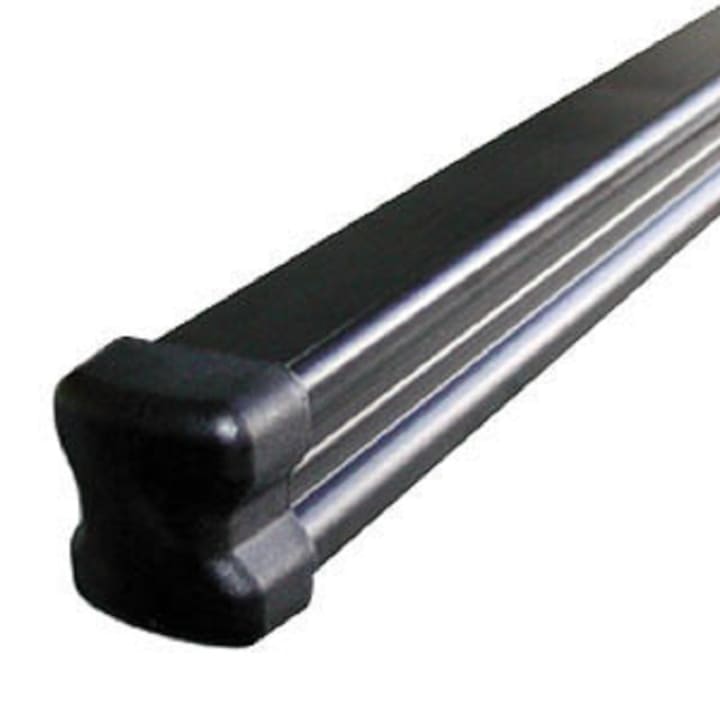 Bara transversala Green Valley, lungime 150 cm, sectiune 30 x 35 mm, otel, negru