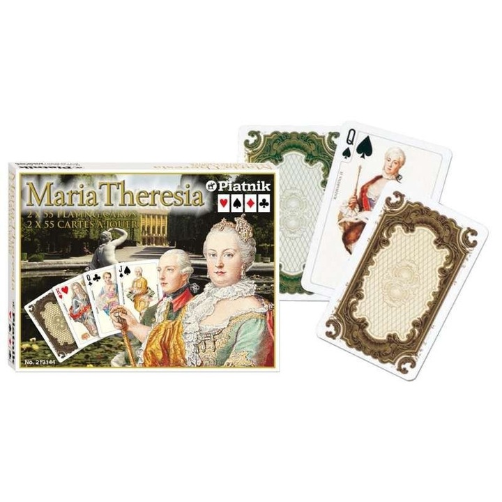 Карти за игра Maria Theresia, Piatnik, Multicolor