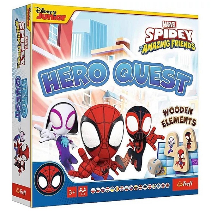 Trefl Spidey társasjáték - Hősök nyomában
