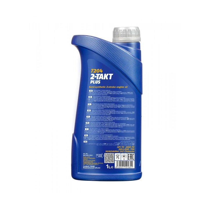 MANNOL 2T Plus 1L моторно масло за мотоциклети - eMAG.bg