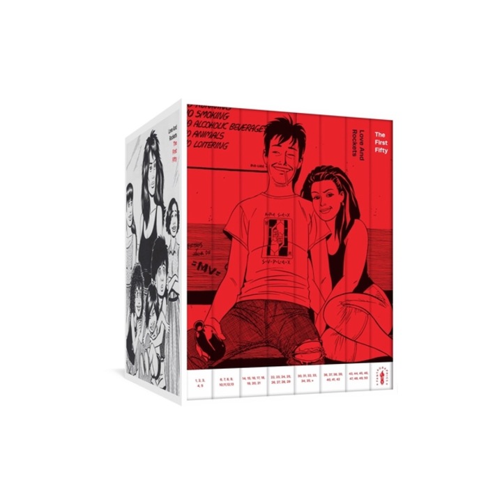 Love and Rockets The First Fifty The Classic 40th Anniversary Collection, Gilbert Hernandez