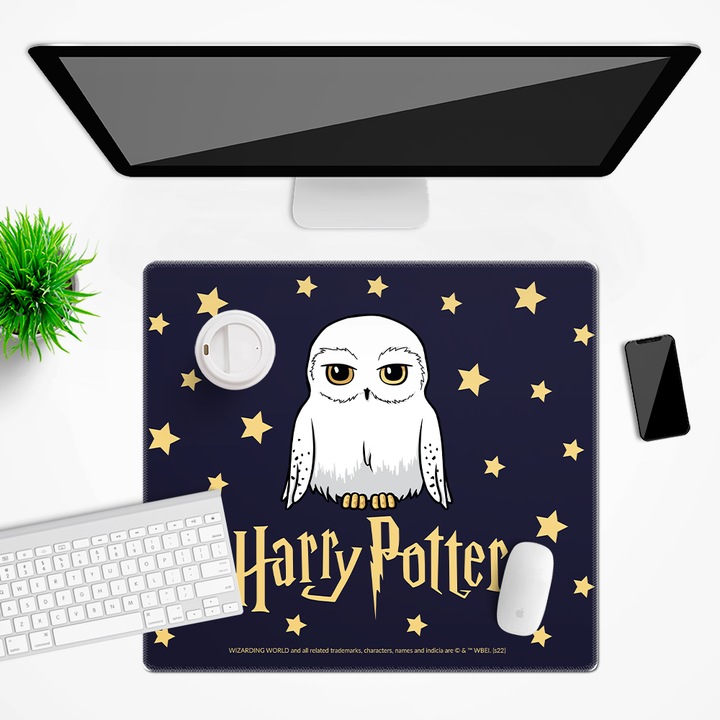 Mouse Pad 50x45 Harry Potter 240 Harry Potter Negru