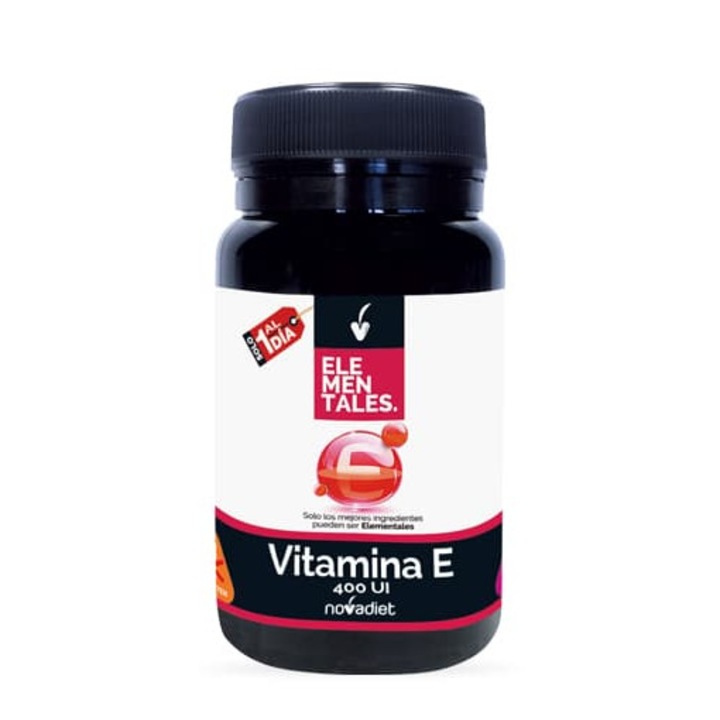 Supliment alimentar, Elementales: Vitamina E 400 UI, 60 gelule