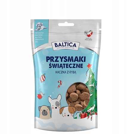 Лакомства за кучета, с патица и риба, сухи, 100 гр - eMAG.bg