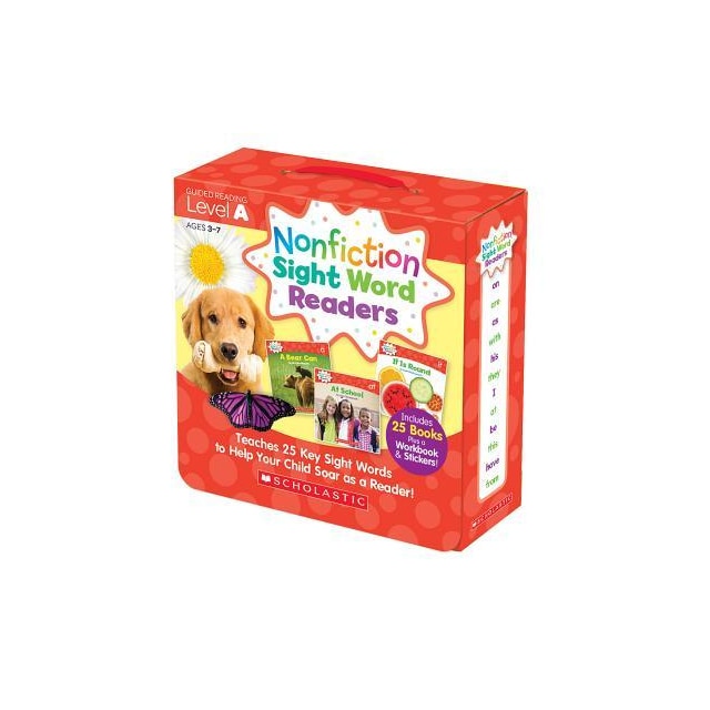 Nonfiction Sight Word Readers Parent Pack Level A Teaches 25 Key Sight ...