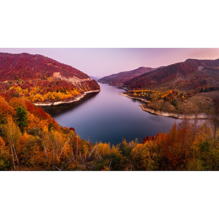 Tablou canvas, Barajul Siriu, Buzau, 90x60 cm