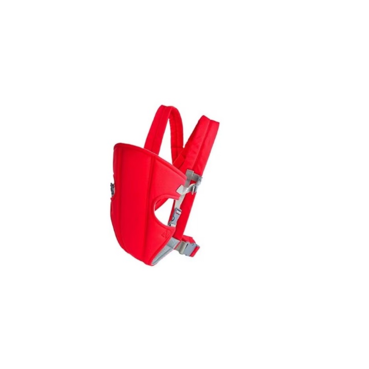 Többfunkciós babahordozó heveder, ergonomikus, piros