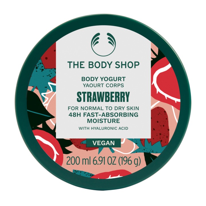 Iaurt de corp The Body Shop, Strawberry, 200 ml