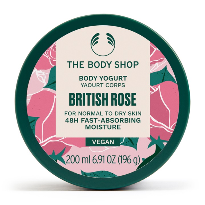 Iaurt de corp British Rose, The Body Shop, 200 ml