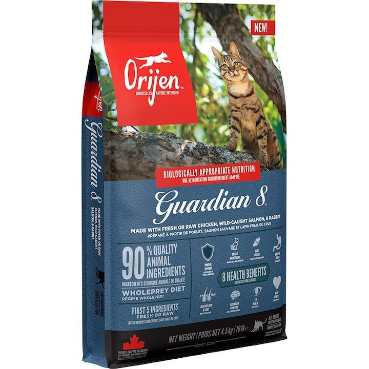 Котешка храна, ORIJEN, Суха, 4,5 кг