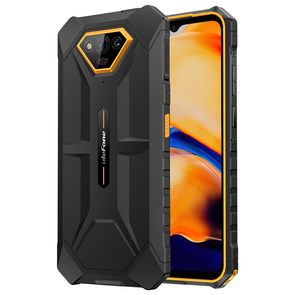 Telefon Mobil Ulefone Armor X13, Procesor Mediatek Helio G36 Octa-Core, IPS LCD 6.52, 6GB RAM, 64GB Flash, Camera Duala 50+24 MP, Wi-Fi, 4G, Dual SIM, Android, Negru
