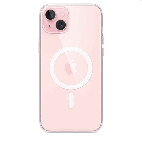 Husa telefon, Smartphosis, pentru Apple iPhone 15 Plus, Magsafe, Transparent