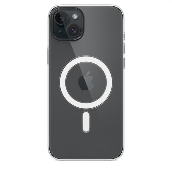 Husa telefon, Smartphosis, pentru Apple iPhone 15 Plus, Magsafe, Transparent
