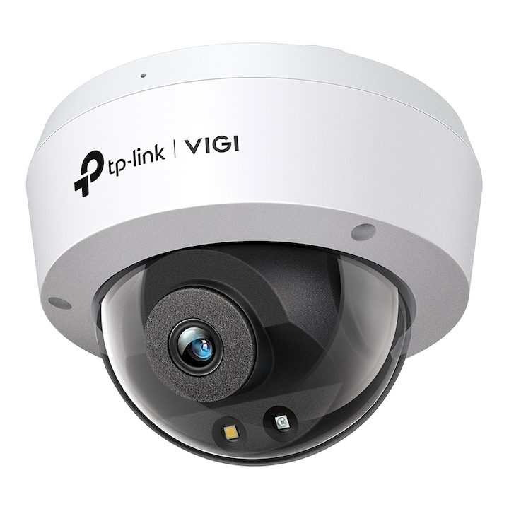 Камера TP-LINK VIGI C250(4MM) IP, външна, нощно виждане, 5 мегапиксела, 4 мм обектив, черно/бяло