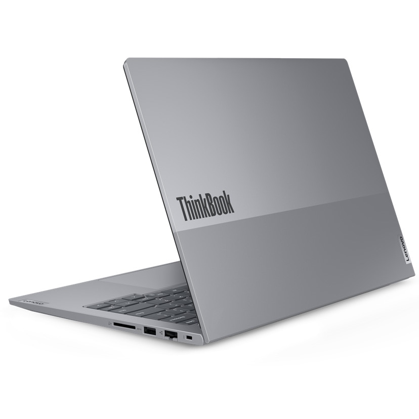 Laptop Lenovo ThinkBook 14 G6 IRL cu procesor Intel® Core™ i5-1335U pana la 4.6 GHz, 14", WUXGA, IPS, 16GB, 512GB SSD, Intel® UHD Graphics, No OS, Arctic Grey