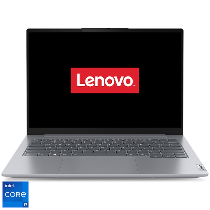Лаптоп Lenovo ThinkBook 14 G6 IRL, Intel® Core™ i7-13700H, 14", WUXGA, IPS, 32GB, 1TB SSD, Intel® Iris® Xe Graphics, No OS, Arctic Grey