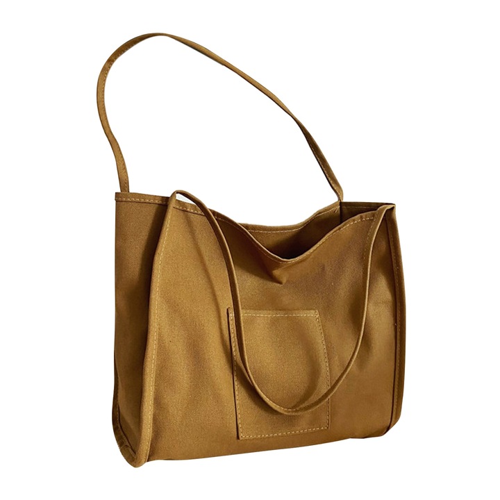 Női táska, vászon, khaki