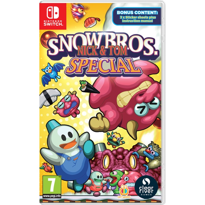 Joc Snow Bros Nick & Tom Special Pentru Nintendo Switch