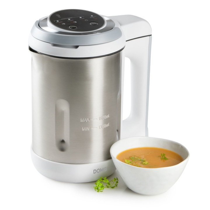 Блендер с функция Soup Maker Domo DO737BL, Капацитет 1.6 литра, Мощност 1000 W