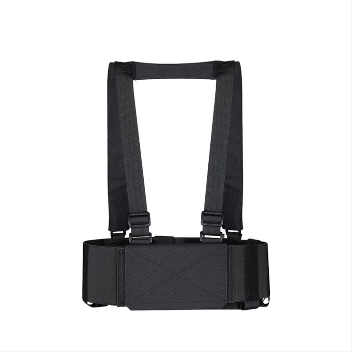 Vesta protectie, Amomax, Velcro, Negru, OneSize