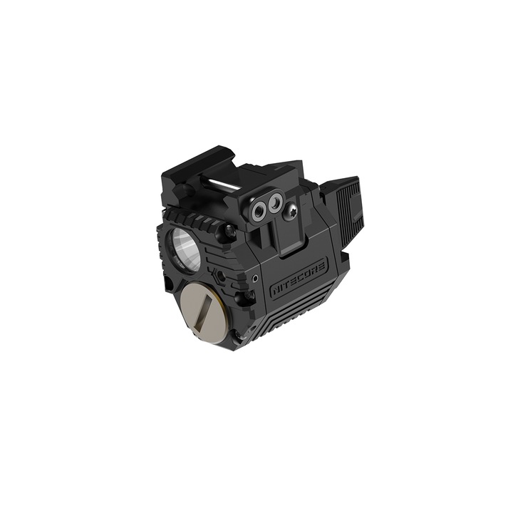 Фенер за оръжия, Nitecore, Led NPL10, Алуминий, Черен