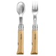 Set tacamuri Picnic Cutit Opinel Nr 08, Furculita, Lingura, Laveta 002500