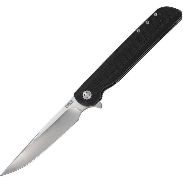 Cutit LCK, CRKT, Otel, Pliabil, 207.98 mm, 79.38 g, Negru/Argintiu