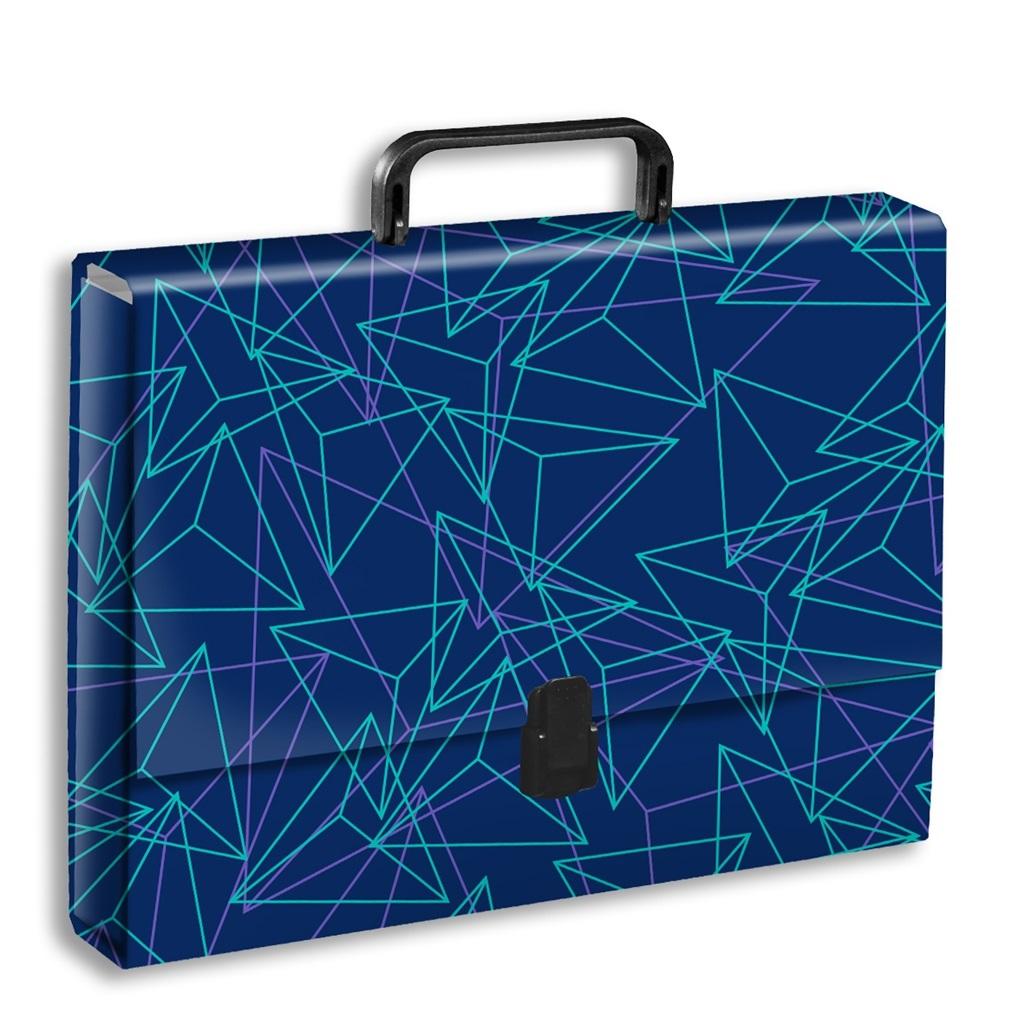 Папка с дръжка А4, Penmate, Polypropylene, Navy - eMAG.bg