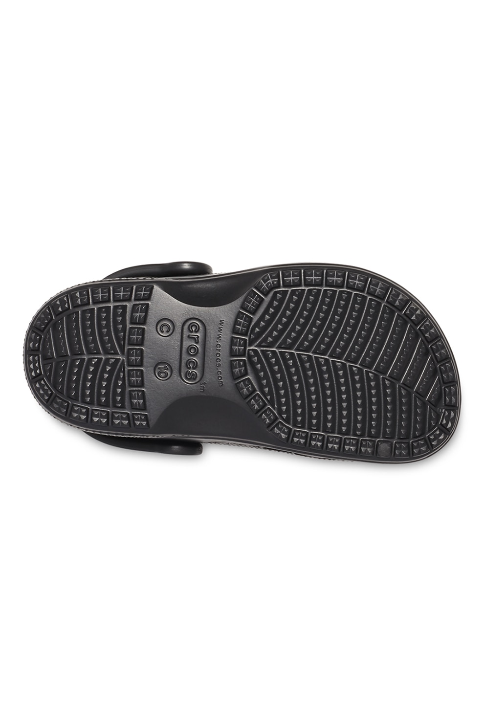 Crocs, Saboti slingback cu perforatii, Negru, 25-26 EU - eMAG.ro