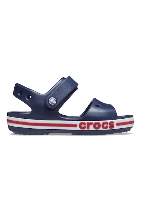 Crocs, Сандали с велкро и лого, Ултрамарин синьо