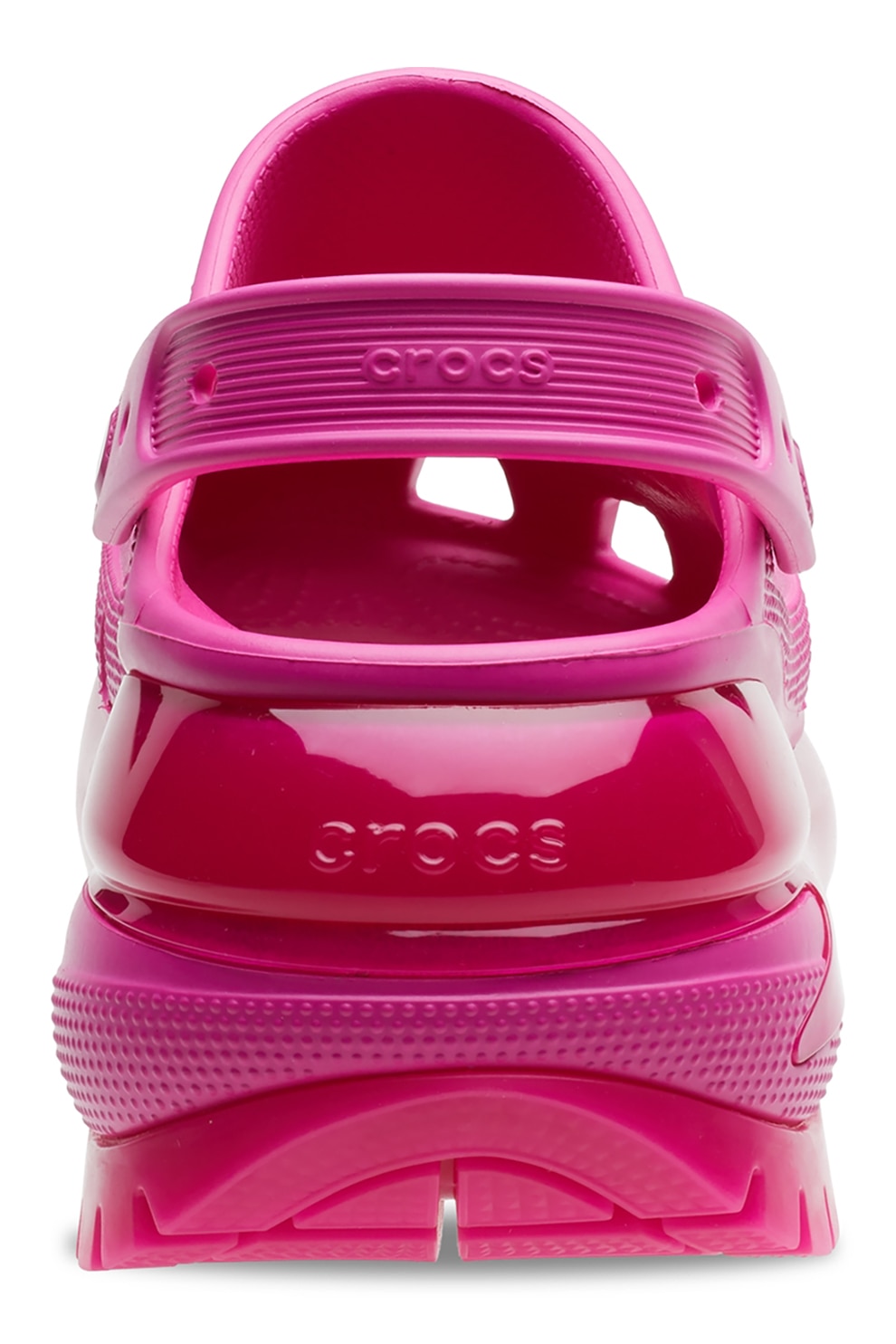 Crush Roz Crocs, Saboti slingback wedge Mega Crush, Roz aprins, 37-38 - eMAG.ro