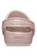 Crocs, Saboti slingback cu aspect stralucitor, Roz prafuit, 29-30 EU