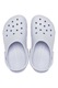 Crocs, Saboti slingback cu perforatii, Albastru pastel, 30-31 EU