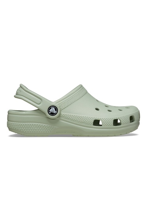 Crocs, Saboti slingback de cauciuc Classic, Verde fistic