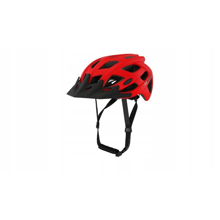 Kerékpáros sisak, Kross, Attivo, Állítható, 53-56 cm, M, Piros
