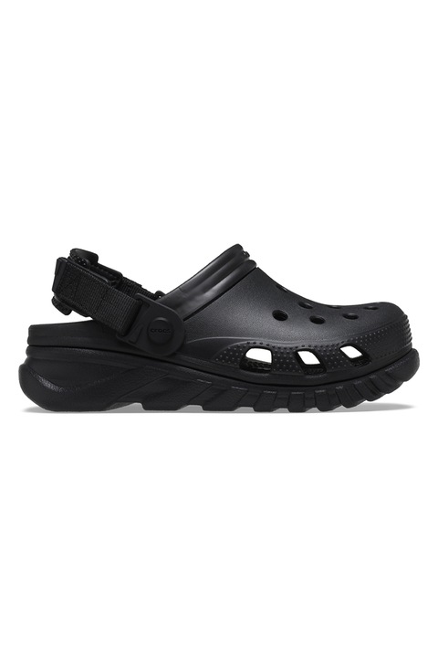 Crocs, Унисекс крокс с каишка на петата, Черен, 45-46